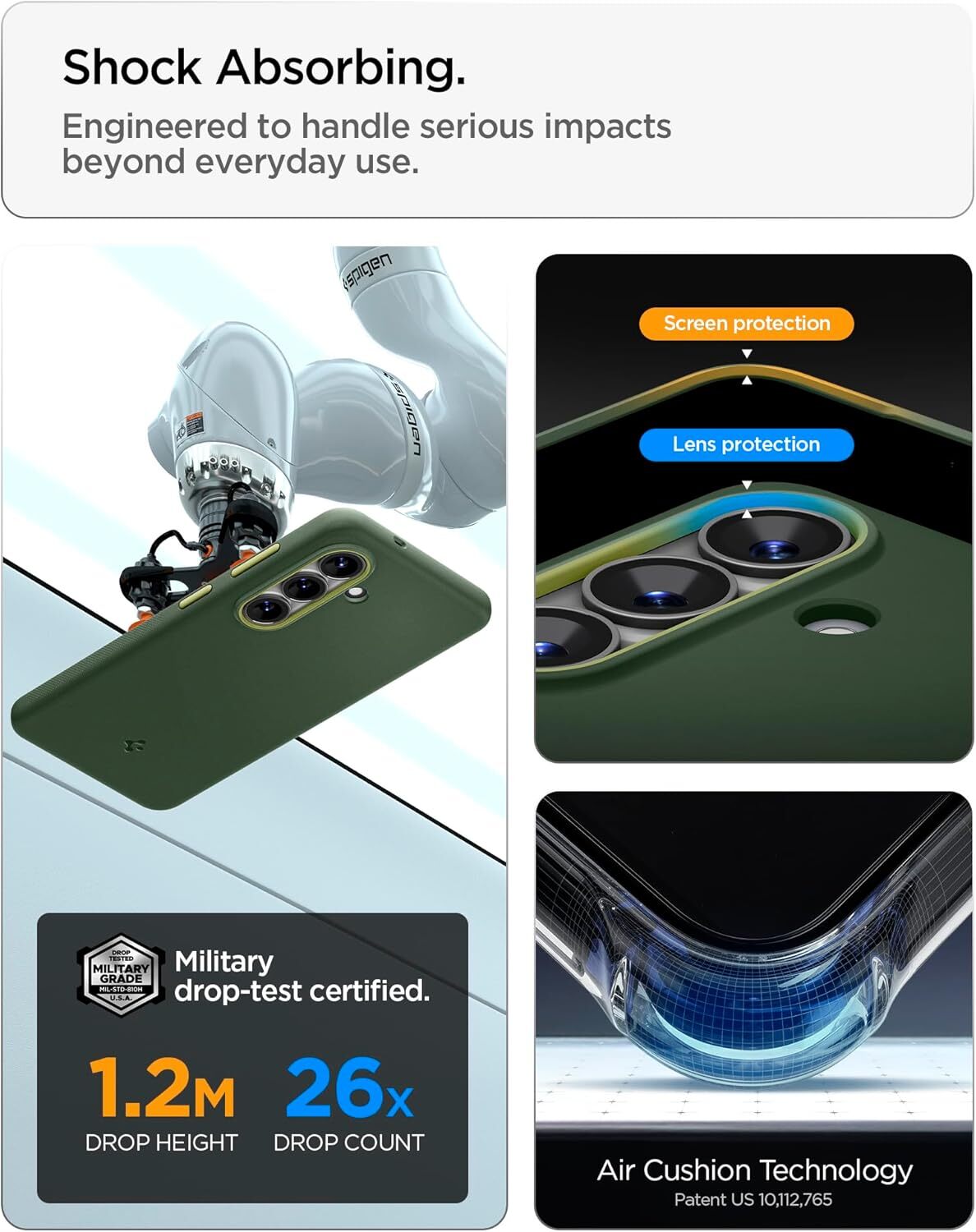 Spigen Nano Pop MagFit Samsung Galaxy S26 Ultra Hoesje MagSafe Back Cover Groen afbeelding 7