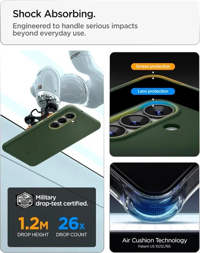 Spigen Nano Pop MagFit Samsung Galaxy S26 Ultra Hoesje MagSafe Back Cover Groen afbeelding 7