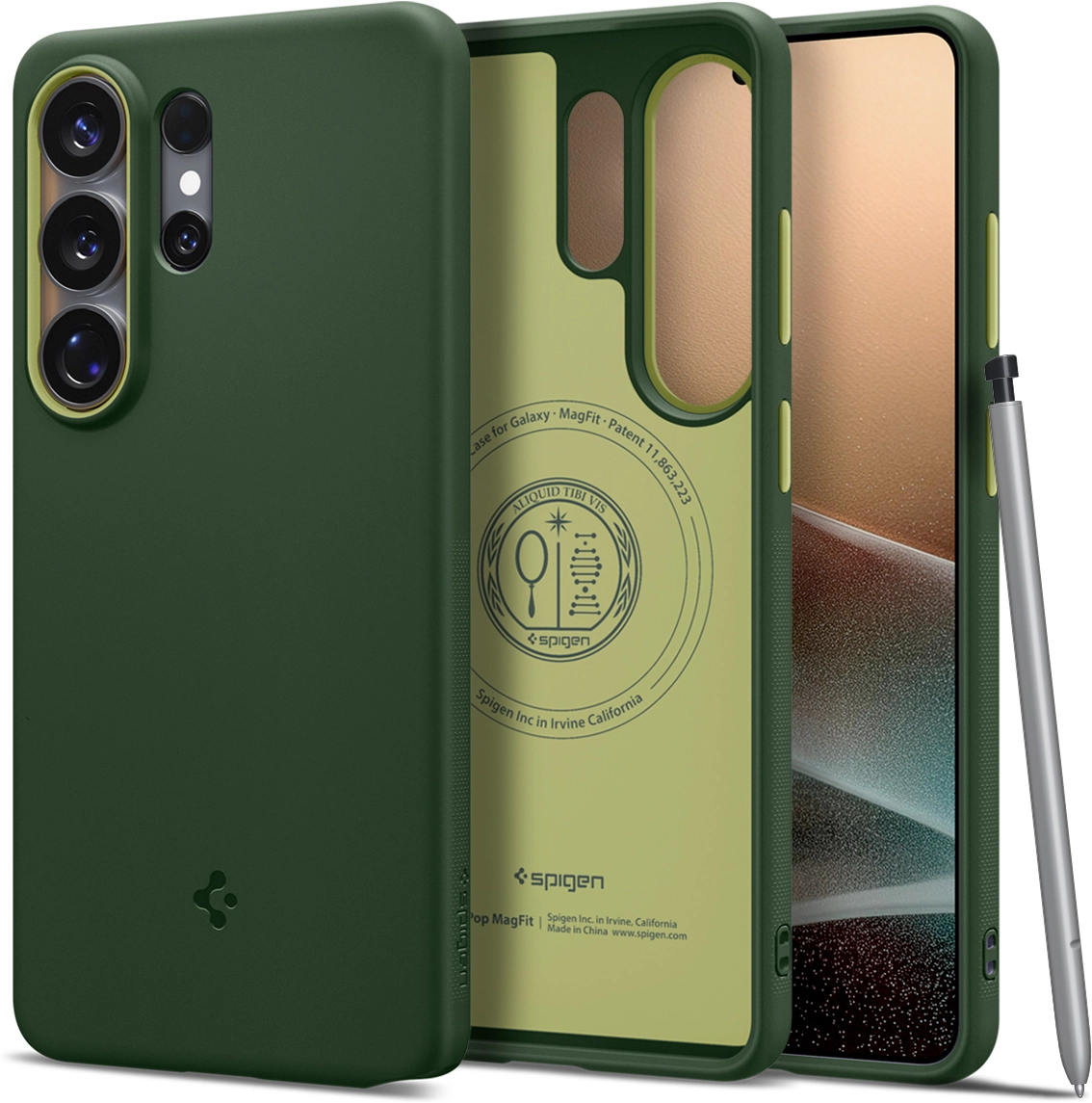 Spigen Nano Pop MagFit Samsung Galaxy S26 Ultra Hoesje MagSafe Back Cover Groen afbeelding 10