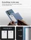 Spigen Slim Armor CS Samsung Galaxy S26 Ultra Hoesje Back Cover Blauw afbeelding 2