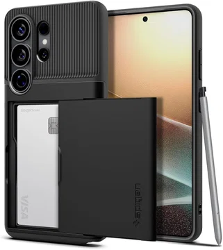 Spigen Slim Armor CS Samsung Galaxy S26 Ultra Hoesje Back Cover Zwart