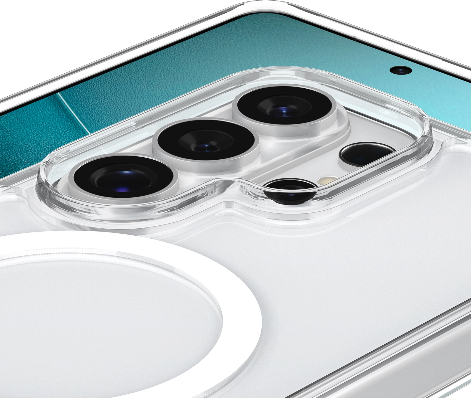 Spigen Ultra Hybrid S MagFit Samsung Galaxy S26 Ultra Hoesje Back Cover Wit afbeelding 16
