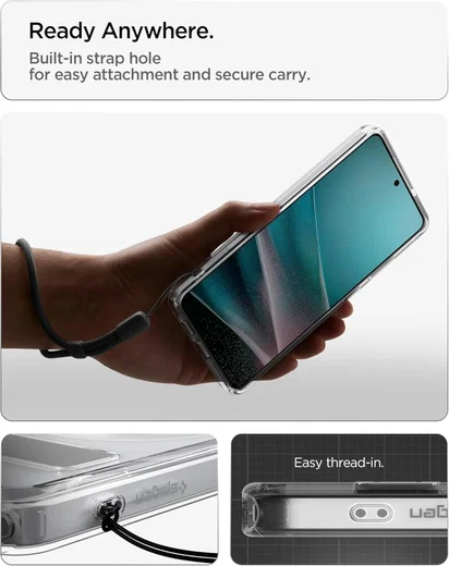 Spigen Ultra Hybrid S MagFit Samsung Galaxy S26 Ultra Hoesje Back Cover Wit afbeelding 9