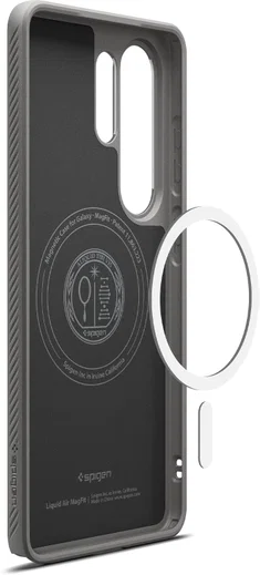 Spigen Liquid Air MagFit Samsung Galaxy S26 Ultra Hoesje MagSafe Grijs afbeelding 14