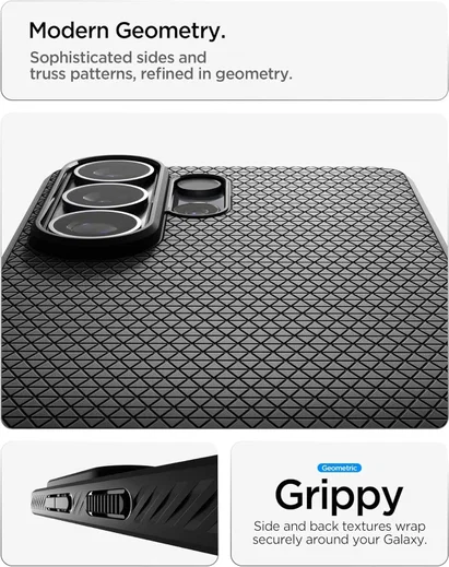 Spigen Liquid Air MagFit Samsung Galaxy S26 Ultra Hoesje MagSafe Matte Zwart afbeelding 8