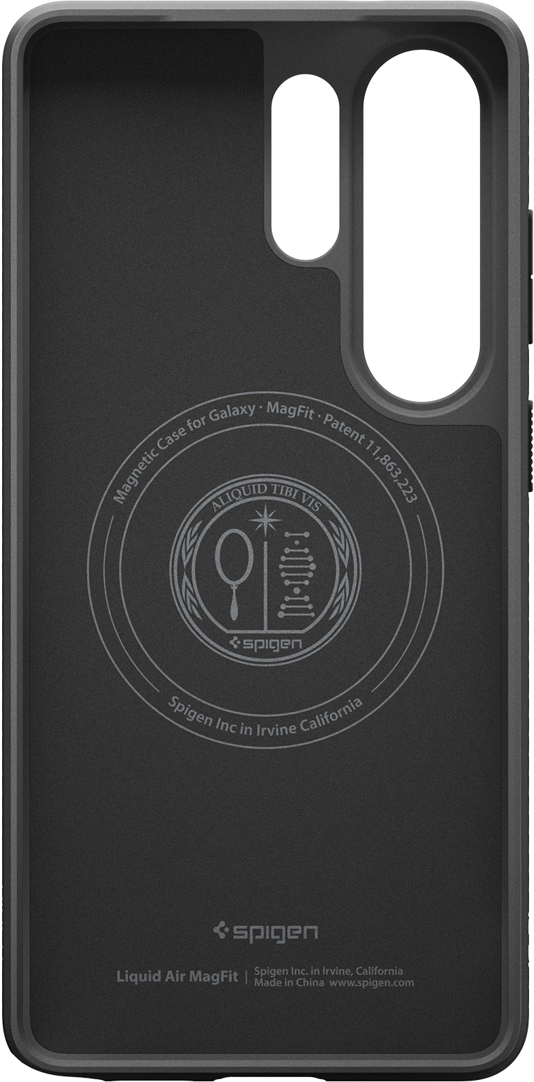 Spigen Liquid Air MagFit Samsung Galaxy S26 Ultra Hoesje MagSafe Matte Zwart afbeelding 12