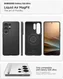 Spigen Liquid Air MagFit Samsung Galaxy S26 Ultra Hoesje MagSafe Matte Zwart afbeelding 4