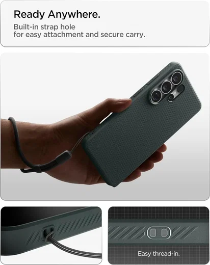 Spigen Liquid Air MagFit Samsung Galaxy S26 Ultra Hoesje MagSafe Groen afbeelding 10