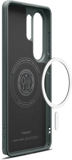 Spigen Liquid Air MagFit Samsung Galaxy S26 Ultra Hoesje MagSafe Groen afbeelding 14