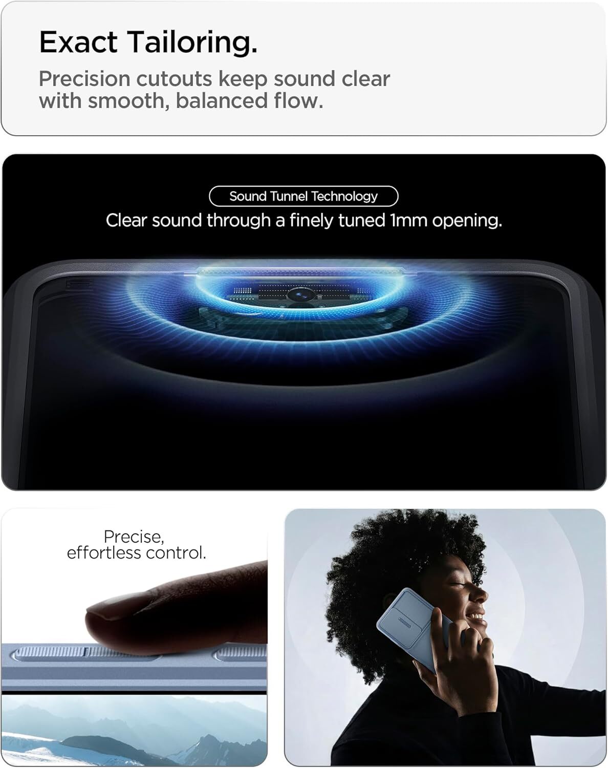 Spigen Optik Armor Samsung Galaxy S26 Ultra Hoesje Camera Slider Blauw afbeelding 7