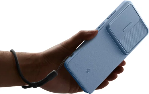 Spigen Optik Armor Samsung Galaxy S26 Ultra Hoesje Camera Slider Blauw afbeelding 14