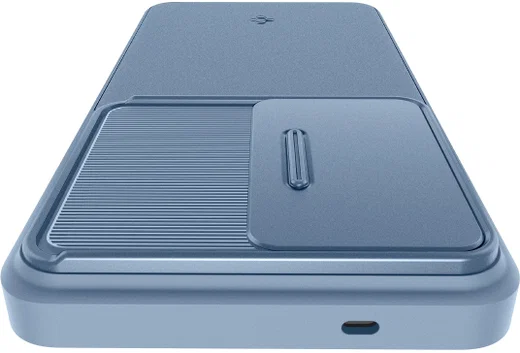 Spigen Optik Armor Samsung Galaxy S26 Ultra Hoesje Camera Slider Blauw afbeelding 12