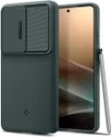 Spigen Optik Armor Samsung Galaxy S26 Ultra Hoesje Camera Slider Groen