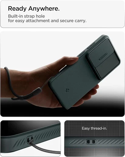 Spigen Optik Armor Samsung Galaxy S26 Ultra Hoesje Camera Slider Groen afbeelding 8