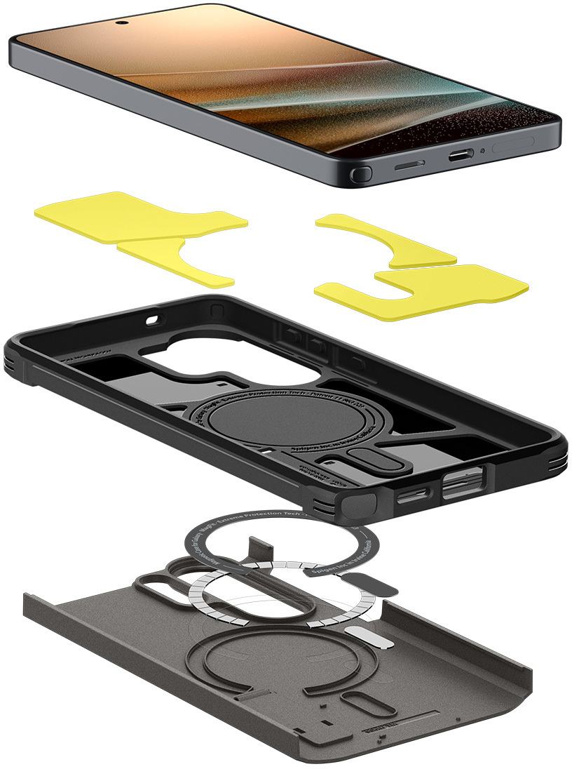 Spigen Tough Armor Samsung Galaxy S26 Ultra Hoesje MagSafe Back Cover Gunmetal afbeelding 13