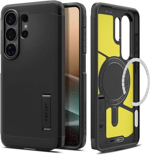Spigen Tough Armor Samsung Galaxy S26 Ultra Hoesje MagSafe Back Cover Zwart afbeelding 8