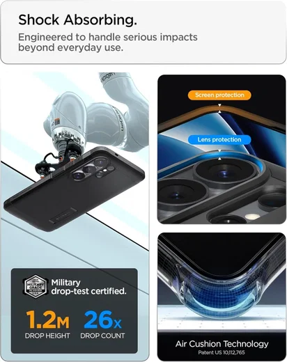 Spigen Tough Armor Samsung Galaxy S26 Ultra Hoesje MagSafe Back Cover Zwart afbeelding 5