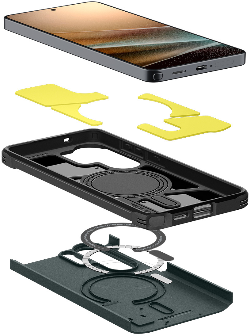 Spigen Tough Armor Samsung Galaxy S26 Ultra Hoesje MagSafe Back Cover Groen afbeelding 13