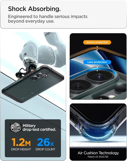 Spigen Tough Armor Samsung Galaxy S26 Ultra Hoesje MagSafe Back Cover Groen afbeelding 6