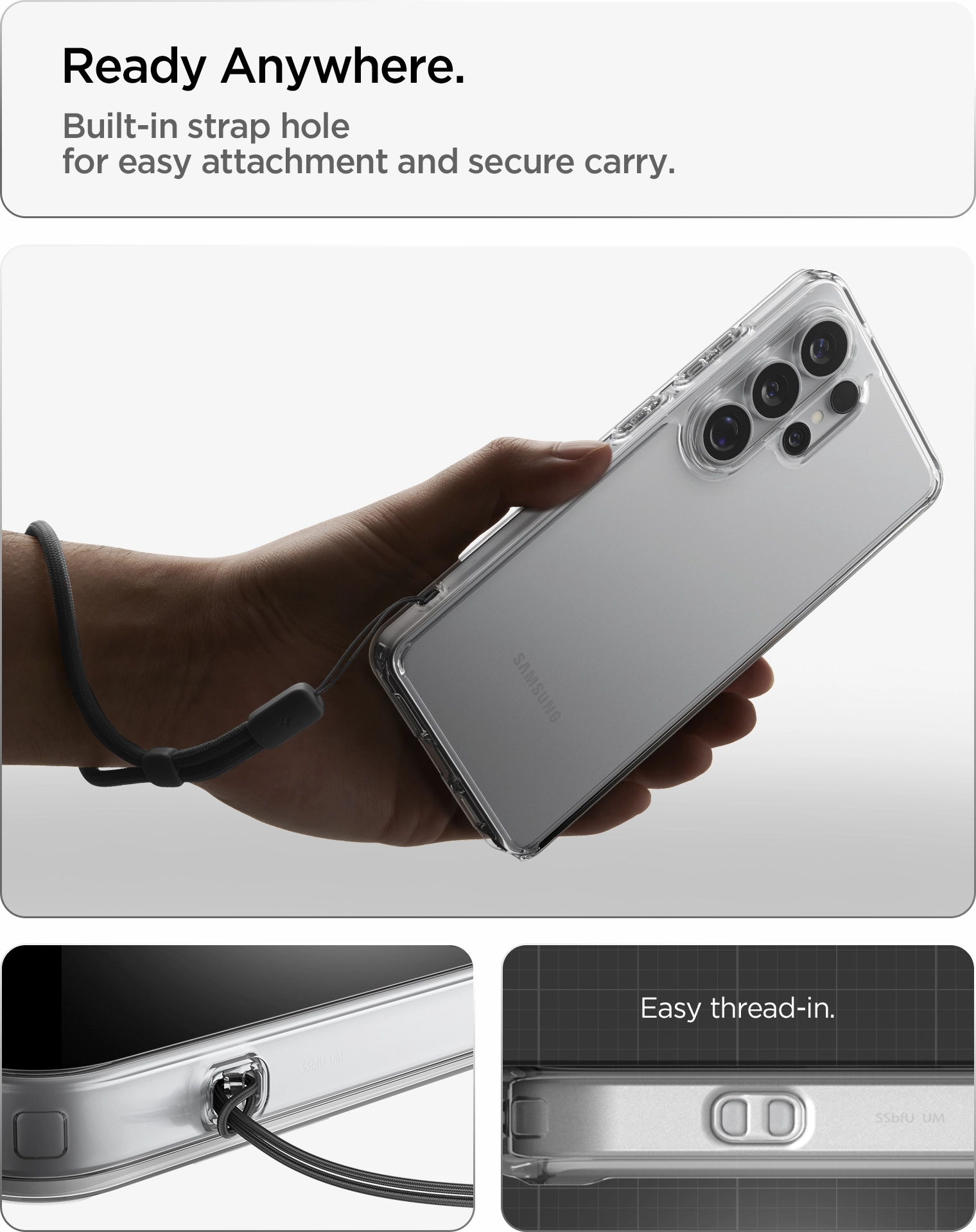 Spigen Ultra Hybrid Samsung Galaxy S26 Ultra Hoesje Back Cover Transparant afbeelding 9