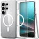 Spigen Ultra Hybrid MagFit Samsung S26 Ultra Hoesje MagSafe Clear Wit afbeelding 11