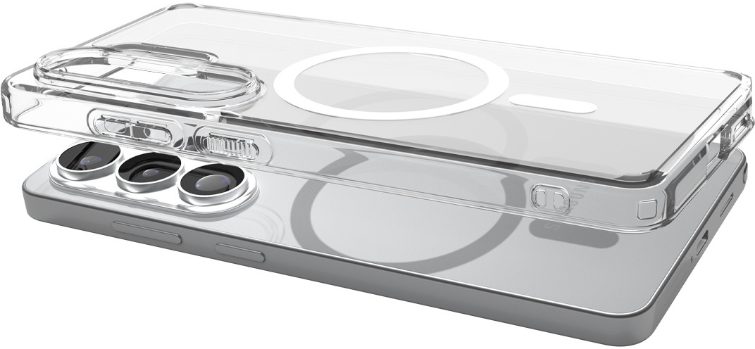 Spigen Ultra Hybrid MagFit Samsung S26 Ultra Hoesje MagSafe Clear Wit afbeelding 18