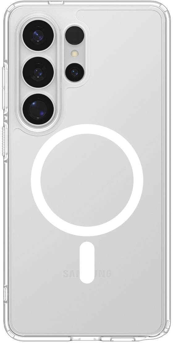 Spigen Ultra Hybrid MagFit Samsung S26 Ultra Hoesje MagSafe Clear Wit afbeelding 2