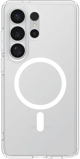 Spigen Ultra Hybrid MagFit Samsung S26 Ultra Hoesje MagSafe Clear Wit afbeelding 2