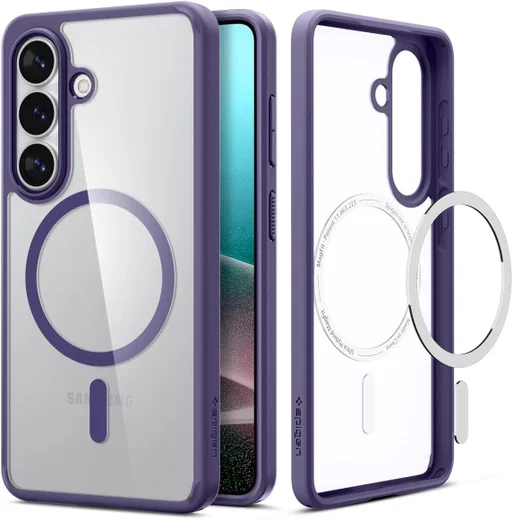 Spigen Ultra Hybrid MagFit Samsung S26 Ultra Hoesje MagSafe Paars afbeelding 1