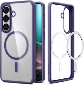 Spigen Ultra Hybrid MagFit Samsung S26 Ultra Hoesje MagSafe Paars