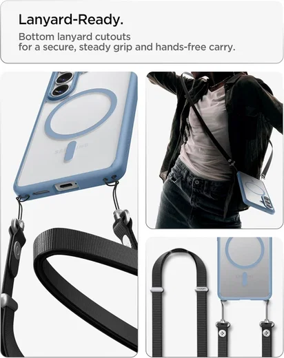 Spigen Ultra Hybrid MagFit Samsung S26 Ultra Hoesje MagSafe Lichtblauw afbeelding 10