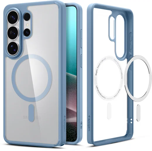 Spigen Ultra Hybrid MagFit Samsung S26 Ultra Hoesje MagSafe Lichtblauw afbeelding 1