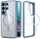 Spigen Ultra Hybrid MagFit Samsung S26 Ultra Hoesje MagSafe Lichtblauw