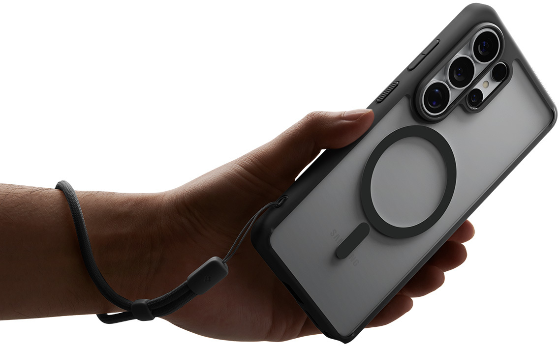 Spigen Ultra Hybrid MagFit Samsung S26 Ultra Hoesje MagSafe Matte Zwart afbeelding 11