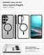 Spigen Ultra Hybrid MagFit Samsung S26 Ultra Hoesje MagSafe Matte Zwart afbeelding 3