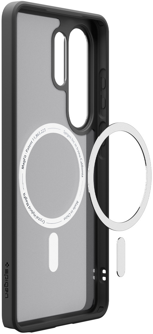 Spigen Ultra Hybrid MagFit Samsung S26 Ultra Hoesje MagSafe Frost Zwart afbeelding 12