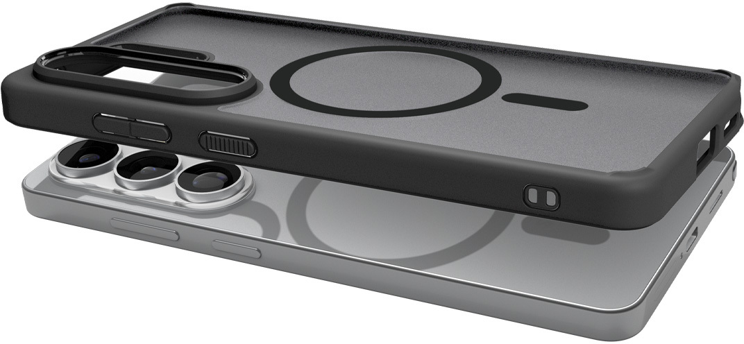 Spigen Ultra Hybrid MagFit Samsung S26 Ultra Hoesje MagSafe Frost Zwart afbeelding 17