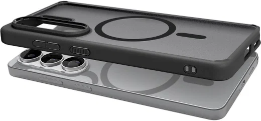 Spigen Ultra Hybrid MagFit Samsung S26 Ultra Hoesje MagSafe Frost Zwart afbeelding 17