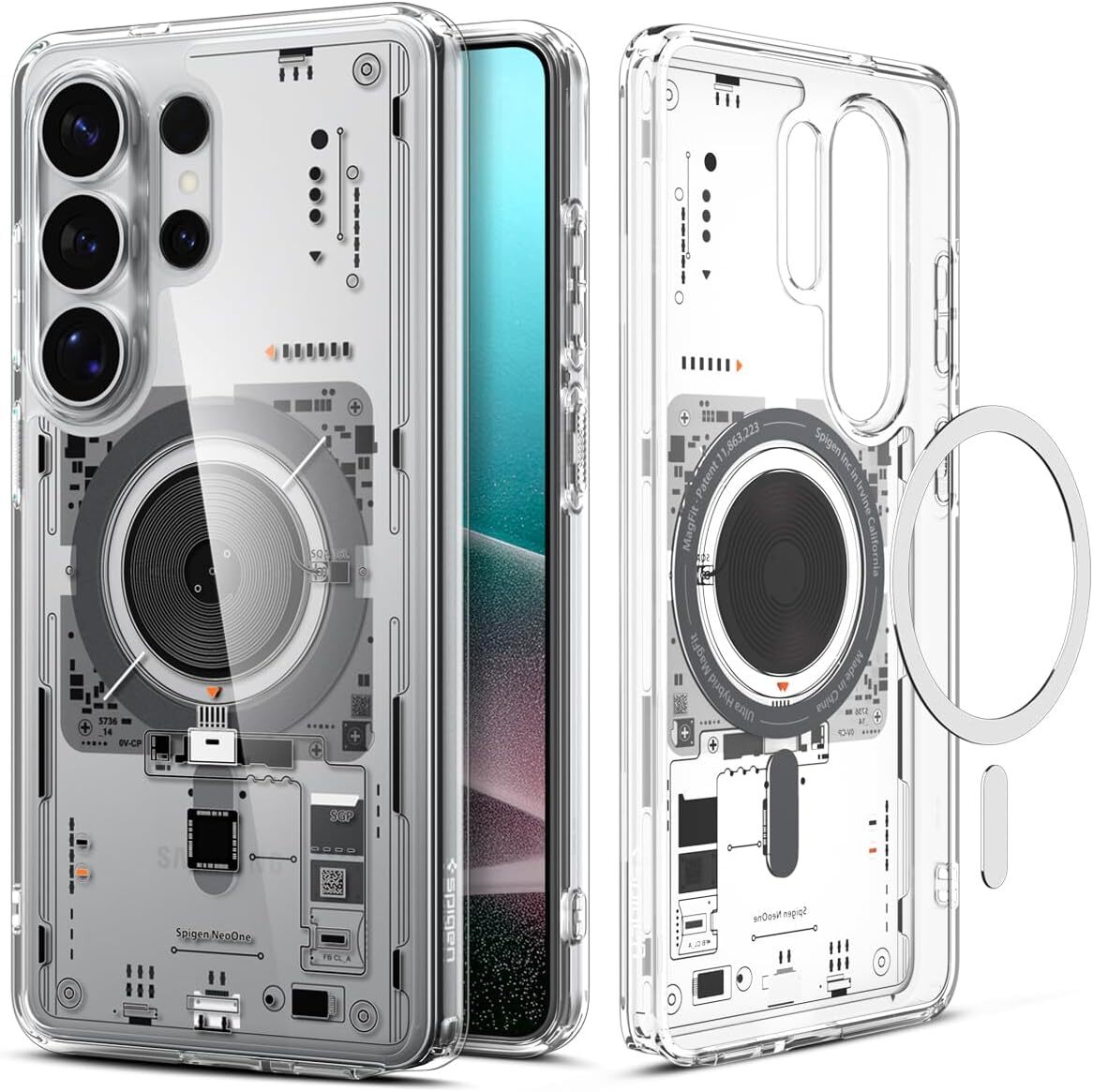 Spigen Ultra Hybrid MagFit Samsung S26 Ultra Hoesje MagSafe Neo One afbeelding 1
