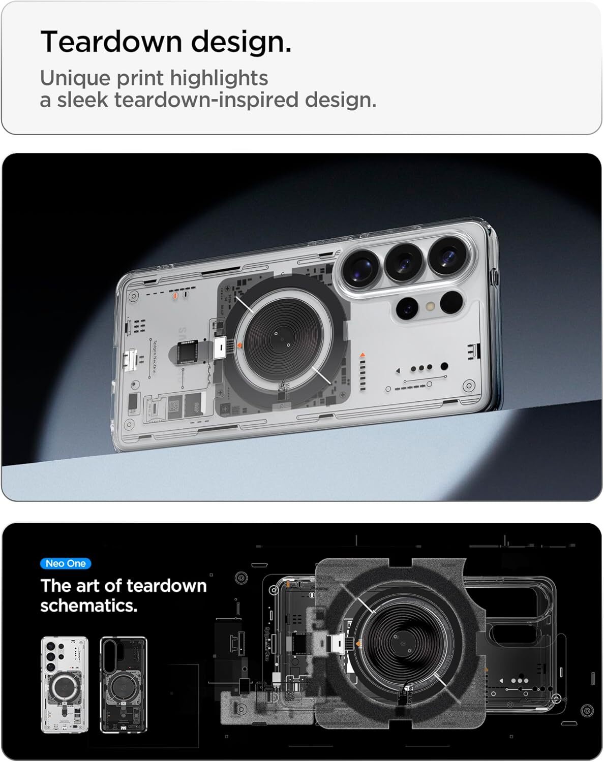 Spigen Ultra Hybrid MagFit Samsung S26 Ultra Hoesje MagSafe Neo One afbeelding 5