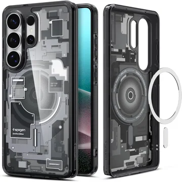 Spigen Ultra Hybrid MagFit Samsung S26 Ultra Hoesje MagSafe Zero One Zwart