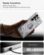 Spigen Ultra Hybrid MagFit Samsung S26 Ultra Hoesje MagSafe Zero One Wit afbeelding 3