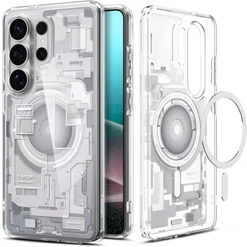 Spigen Ultra Hybrid MagFit Samsung S26 Ultra Hoesje MagSafe Zero One Wit