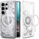 Spigen Ultra Hybrid MagFit Samsung S26 Ultra Hoesje MagSafe Zero One Wit