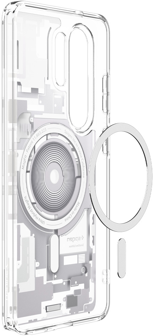 Spigen Ultra Hybrid MagFit Samsung S26 Ultra Hoesje MagSafe Zero One Wit afbeelding 13