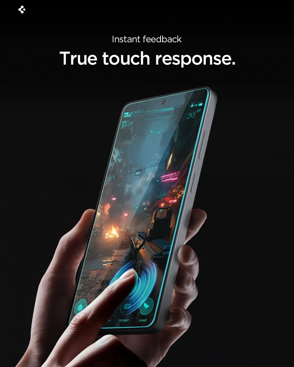 Spigen Glas.tR Anti Reflectie Samsung Galaxy S26 Ultra Screen Protector 2-Pack afbeelding 7