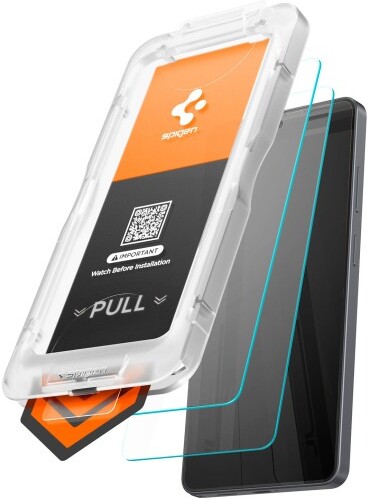 Spigen EZ Fit GLAS.tR Samsung Galaxy S26 Ultra Screen Protector 2-Pack afbeelding 9