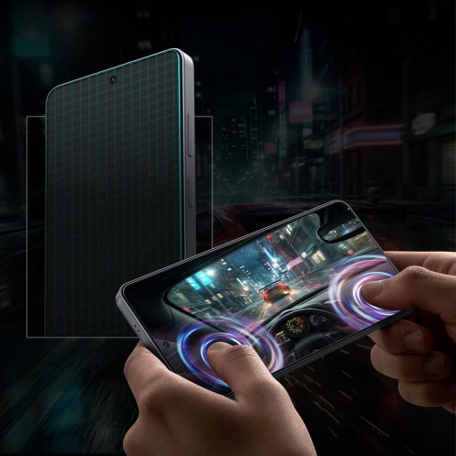 Spigen EZ Fit GLAS.tR Samsung Galaxy S26 Ultra Screen Protector 1-Pack afbeelding 5