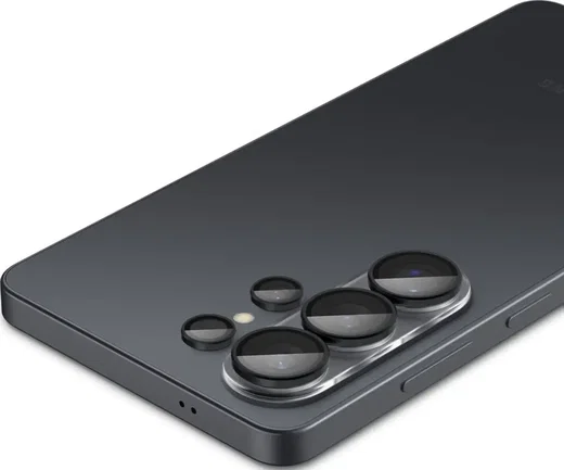 Spigen EZ Fit Optik Pro Samsung S26 Ultra Camera Lens Protector Zwart (2-Pack) afbeelding 5