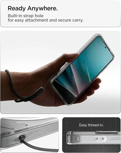Spigen Ultra Hybrid S MagFit Samsung Galaxy S26 Plus Hoesje Transparant Wit afbeelding 6